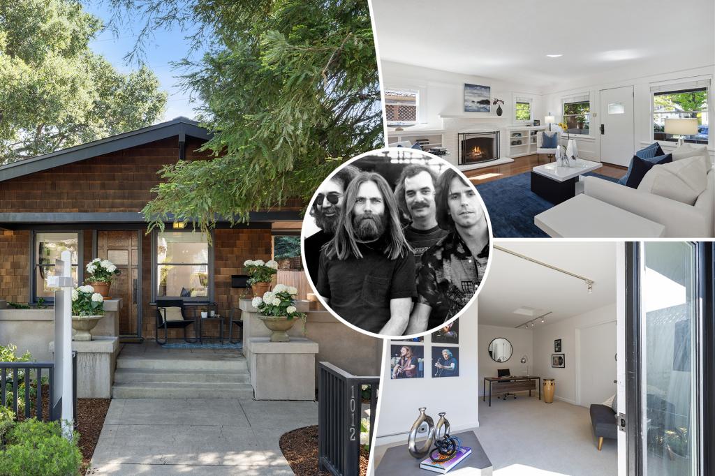 CA house where Grateful Dead got their name lists for $2.69M