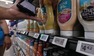 Digital price tags can change the cost of groceries 6 times per minute