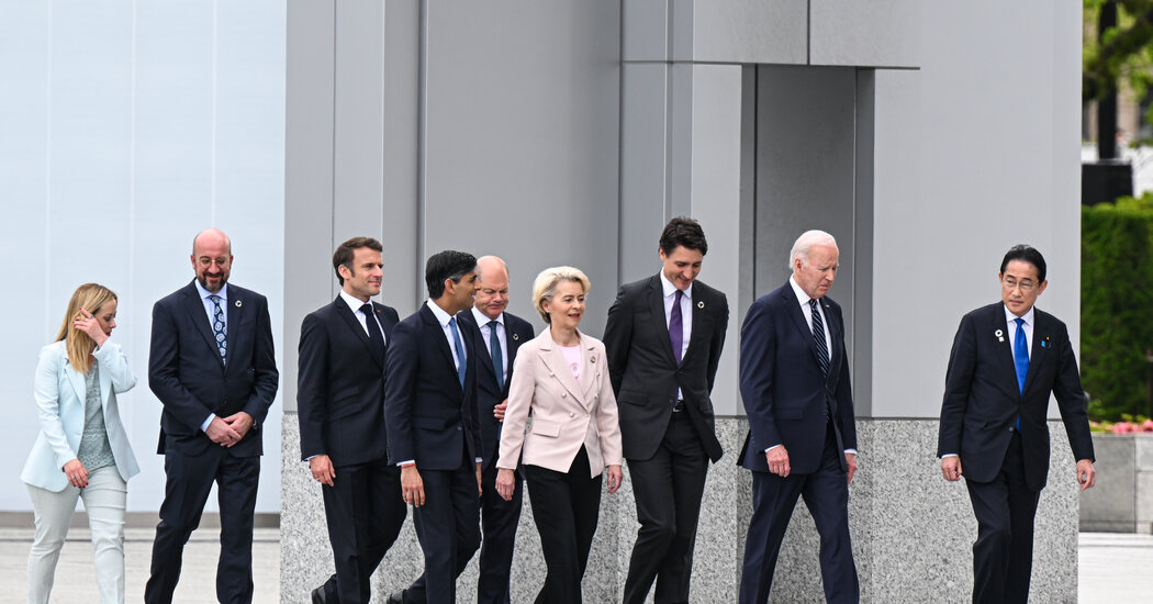 G7 Summit in Italy Gathers West’s Wounded Leaders to Discuss Unruly World