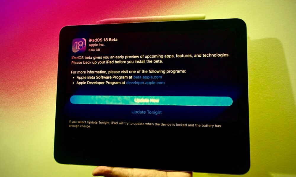 How to download iPadOS 18 on your iPad right now