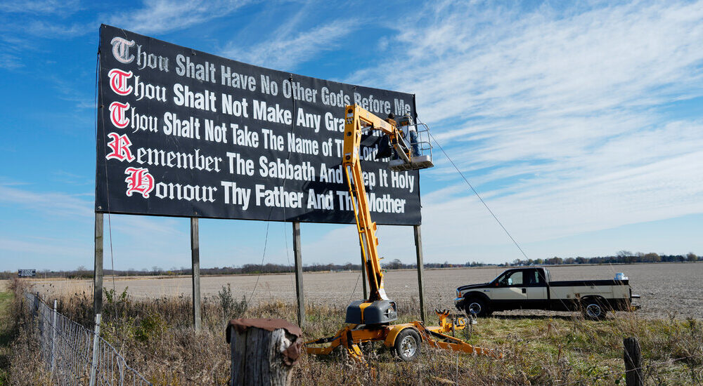 Louisiana Parents Sue to Block Display of Ten Commandments in Schools