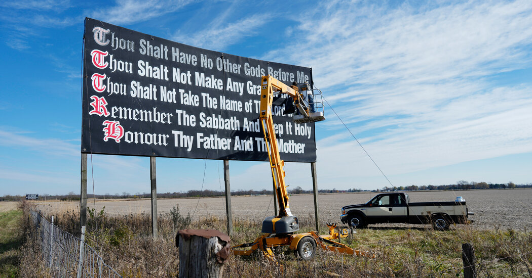 Louisiana Parents Sue to Block Display of Ten Commandments in Schools