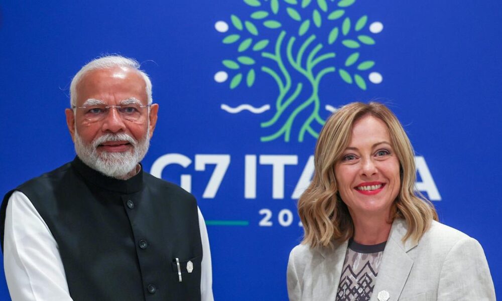 Modi, Meloni review progress of India-Italy strategic partnership at G7 Summit