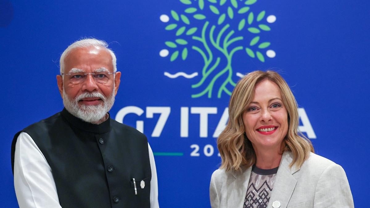 Modi, Meloni review progress of India-Italy strategic partnership at G7 Summit