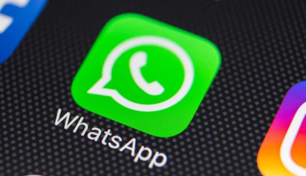 Whatsapp Icon auf dem Smartphone-Bildschirm