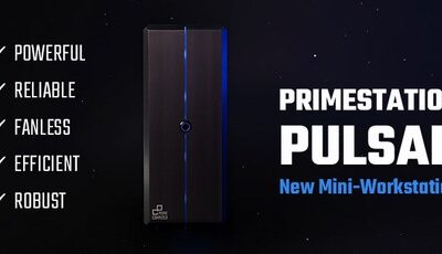 PrimeStation Pulsar fanless workstation PC unveiled