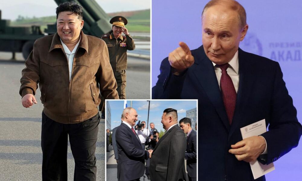 Putin vows they'll beat sanctions together before his summit with North Korea's Kim Jong Un