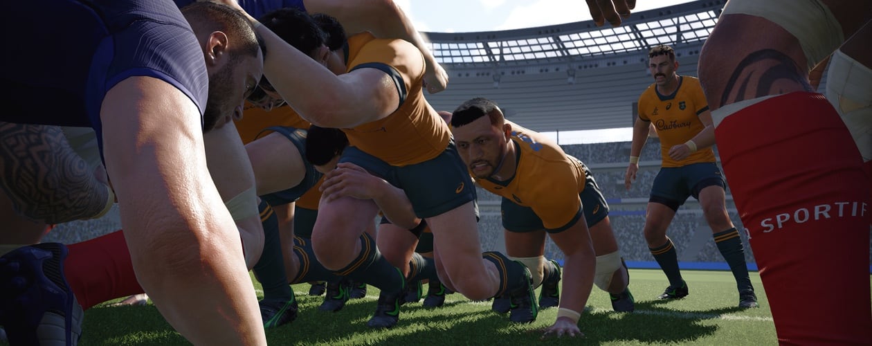 Rugby 25 header scrum