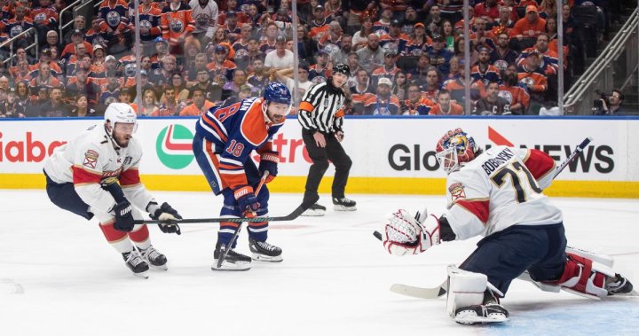 Sergei Bobrovsky in top form for Florida Panthers in Stanley Cup Final against Edmonton Oilers