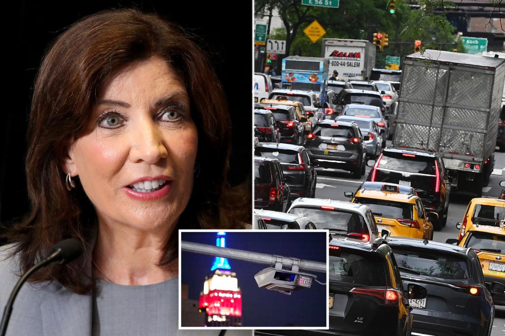 Suburban voters stand by Hochul’s congestion pricing pause: poll