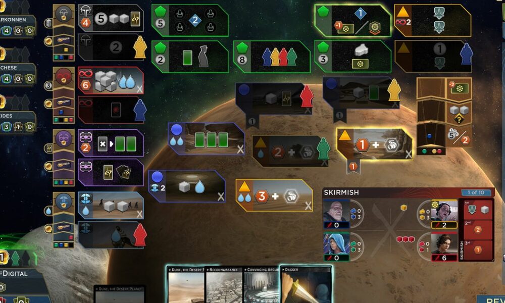 The wonderful Dune Imperium's digital version is getting its first expansion in July