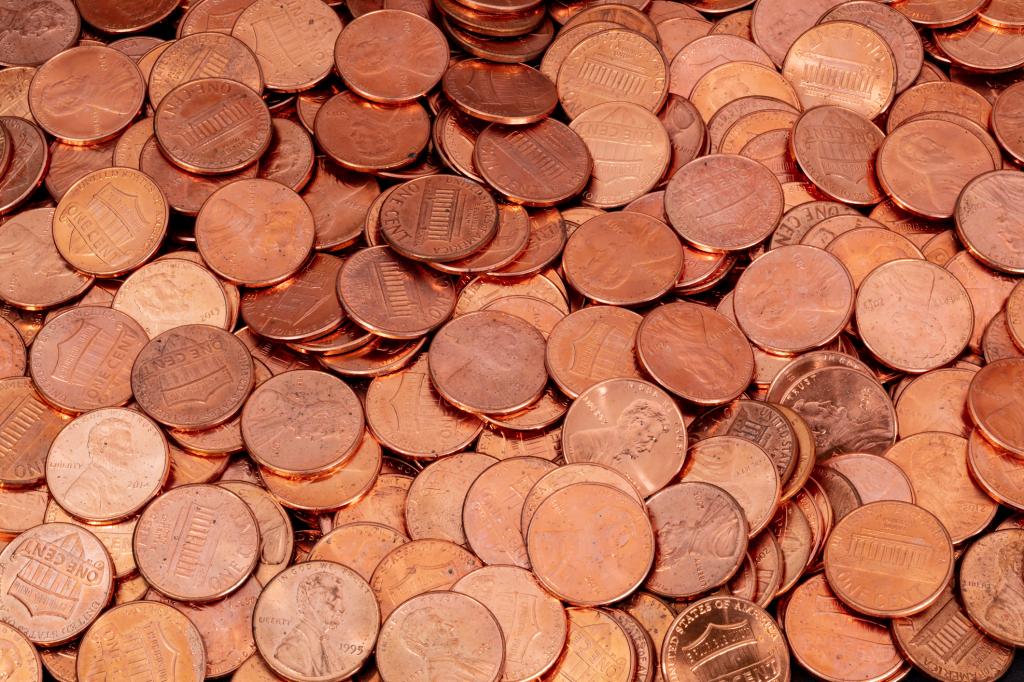 Waste management facility collects loose change