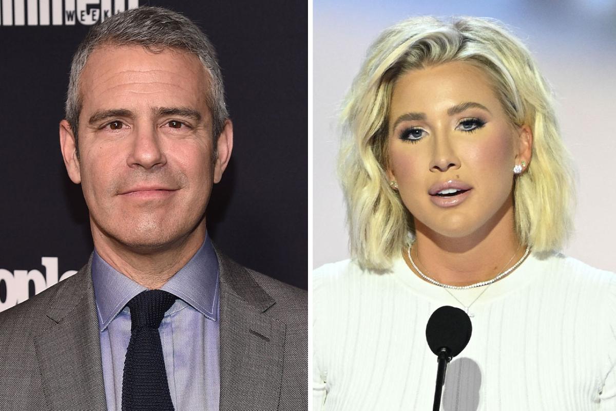 Andy Cohen Calls Out Savannah Chrisley For Promoting “Law And Order” While Parents Todd And Julie Chrisley “Are Both In Jail”