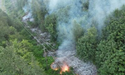 B.C. wildfires erupt with more heat and thunderstorms on the way