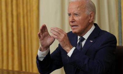 In prime-time address, Biden warns of election-year rhetoric, saying ’it’s time to cool it down’