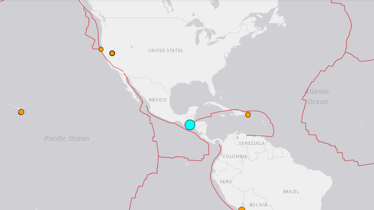 Magnitude of 6.2 earthquake strikes Guatemala: USGS