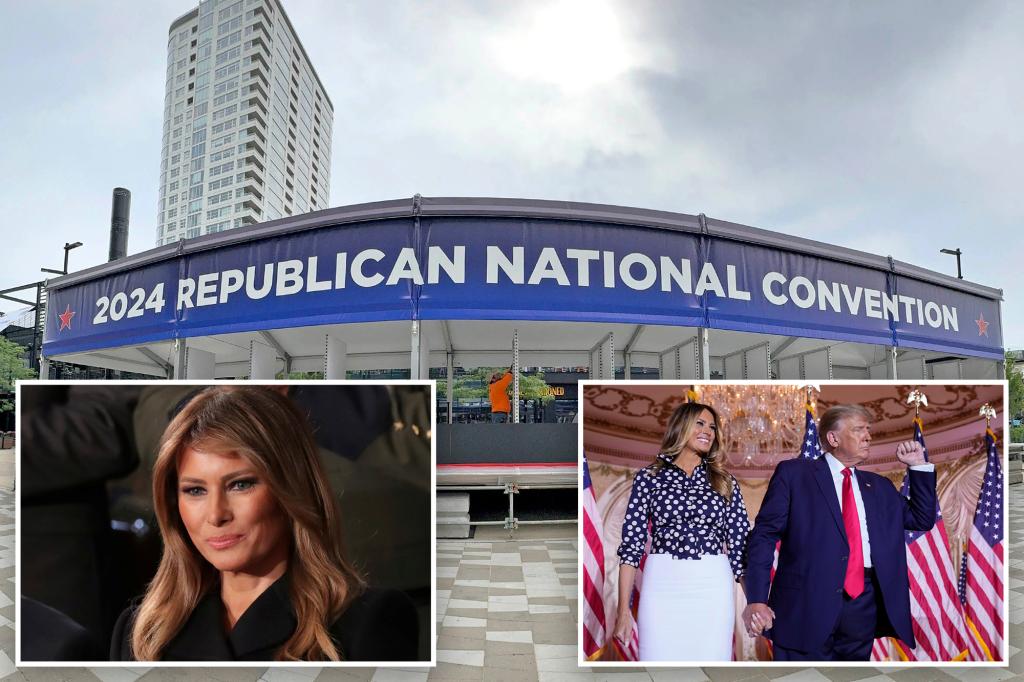 Melania Trump plans to attend RNC