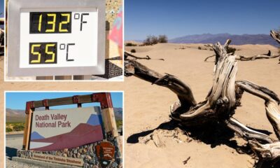 Motorcyclist dead from heat exposure in Death Valley as US face heat wave