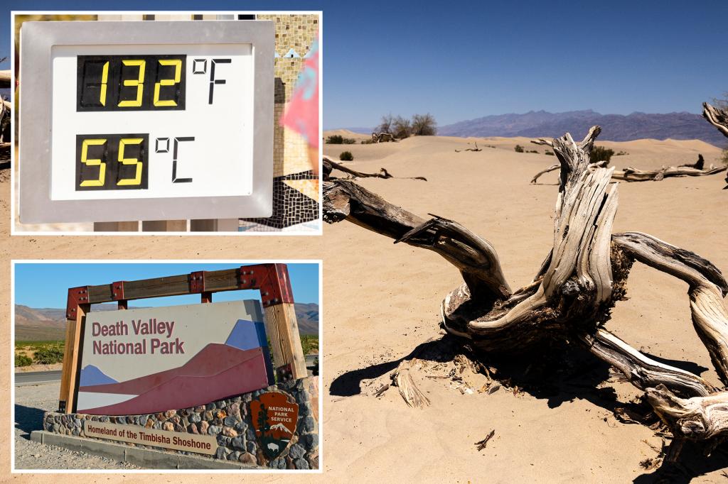 Motorcyclist dead from heat exposure in Death Valley as US face heat wave