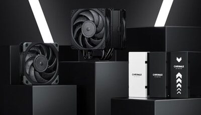 Noctua releases chromax.black versions of its NH-U12A and NF-A12x25