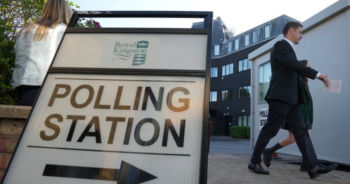 U.K. election: Britons go to polls, with Labour Party win expected - National