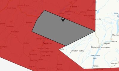 Weather warning for wind, thunderstorms issued for Central Okanagan - Okanagan