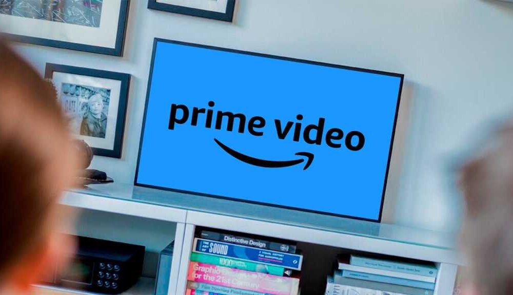 Logo de Amazon Prime Video en una TV