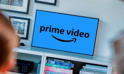 Logo de Amazon Prime Video en una TV