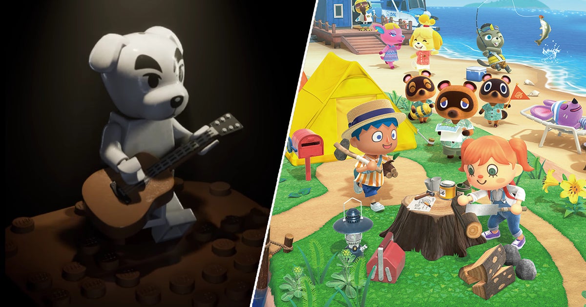 Everyone's favourite singing dog is next up on the Lego Animal Crossing docket