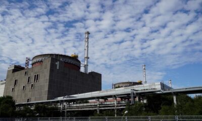 Fire at cooling tower of Zaporizhzhia nuclear plant