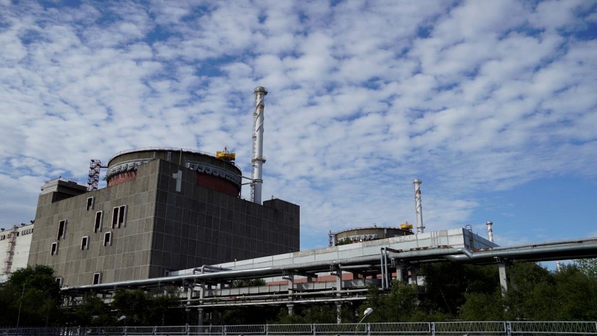 Fire at cooling tower of Zaporizhzhia nuclear plant