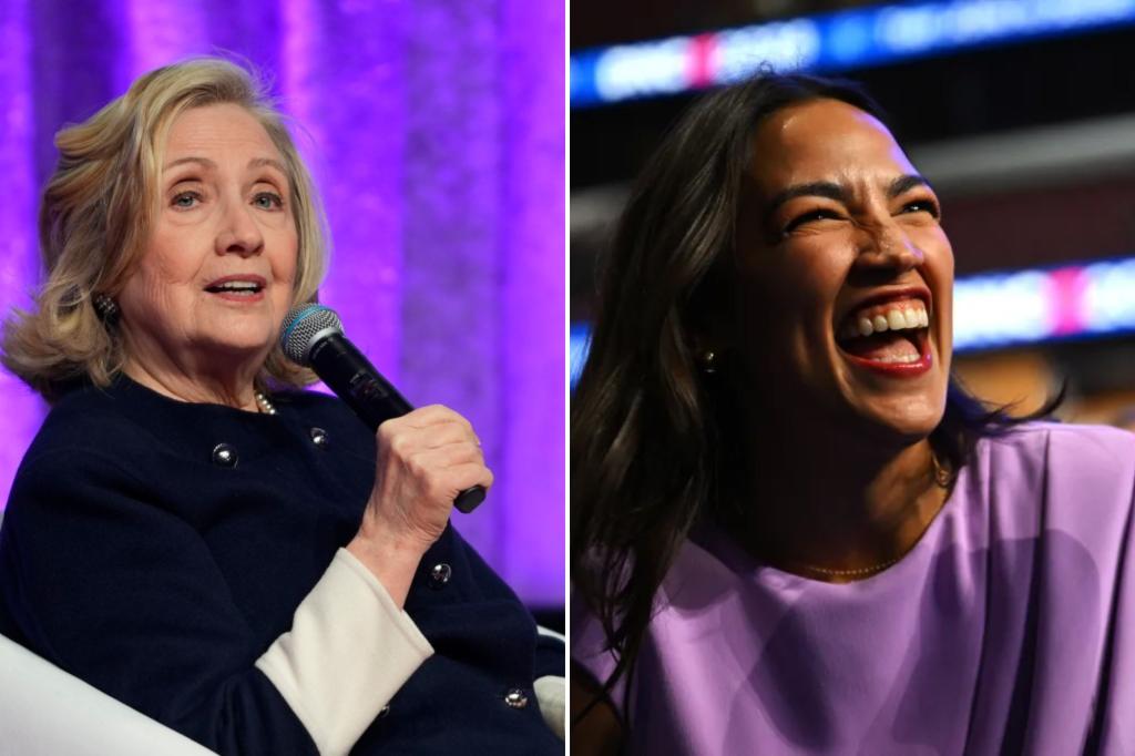 Hillary Clinton, AOC to warm up DNC crowd for Biden