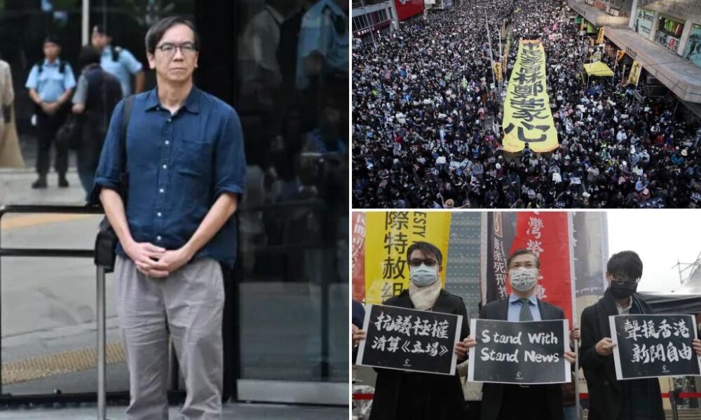 Hong Kong journalists found guilty of sedition in landmark case