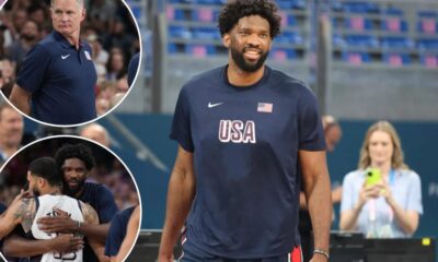 Joel Embiid didn't play in US men's basketball's Olympic win over South Sudan