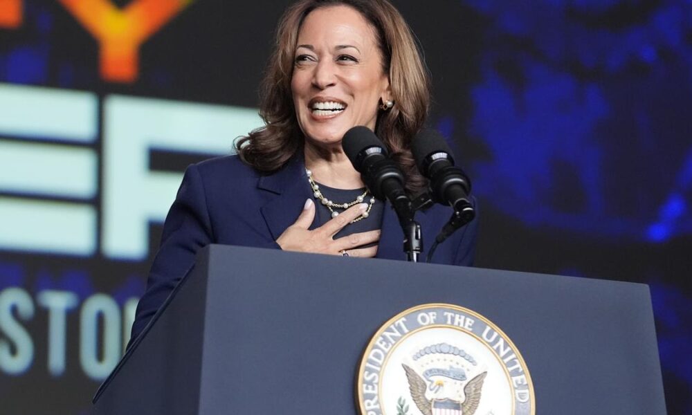 Kamala Harris secures Democratic presidential nomination