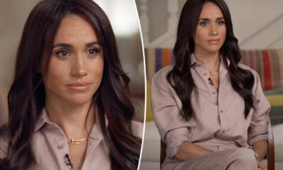 Meghan Markle keeps it monochromatic in Ralph Lauren for emotional 'CBS Sunday Morning' interview