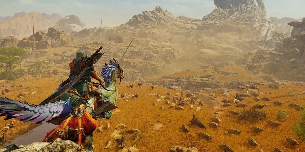 Monster Hunter Wilds videos explain Focus Mode, Seikret riding & the Slinger