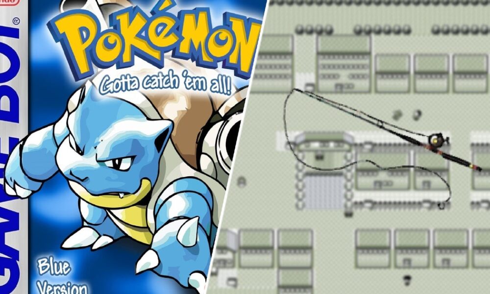 Pokemon Red/Blue/Yellow Fishing Rod locations