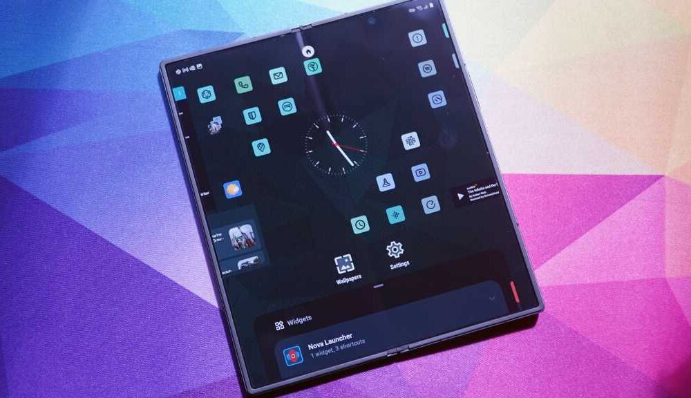 Nova Launcher on Galaxy Z Fold 6