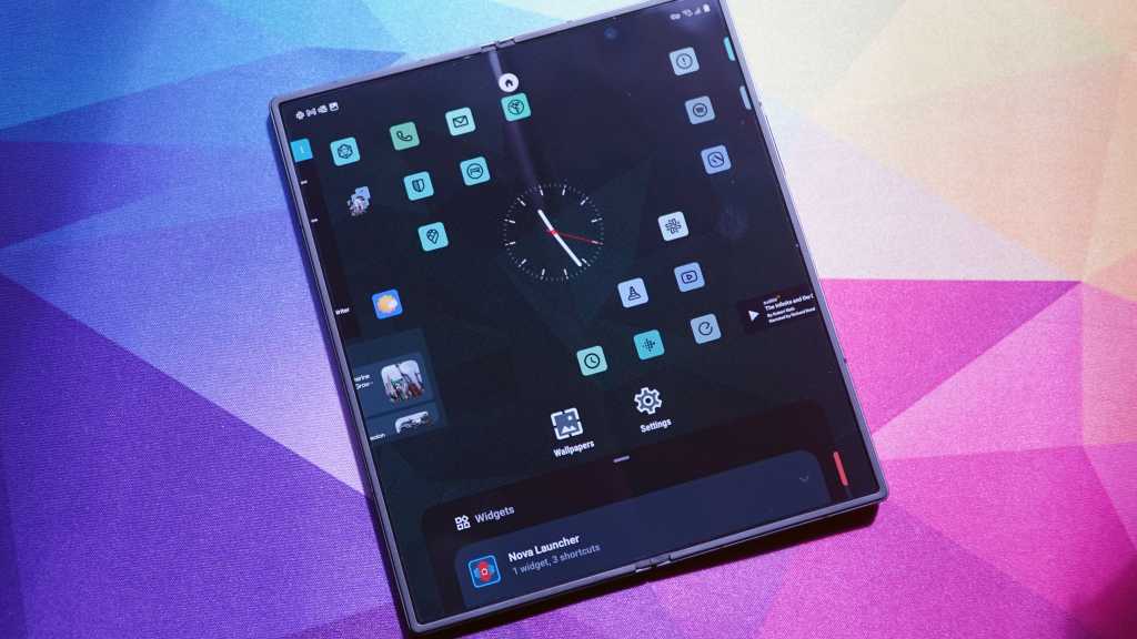 Nova Launcher on Galaxy Z Fold 6