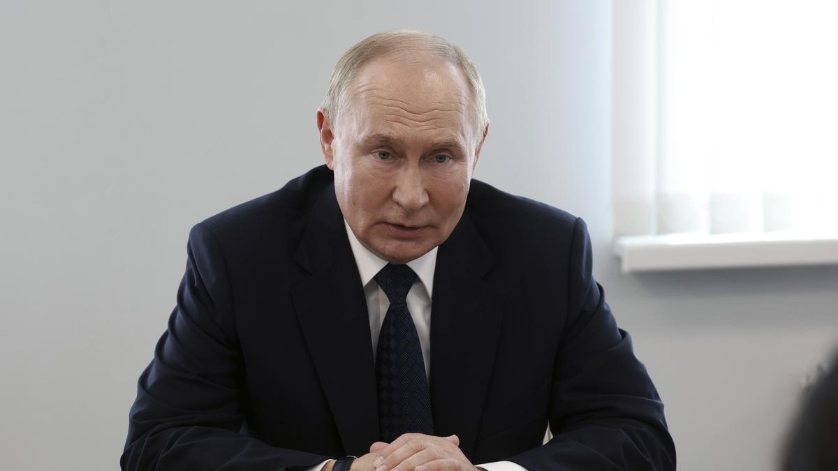 Russian President Vladimir Putin likens Ukraine’s Kursk incursion to school massacre