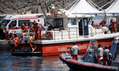 Seventh body recovered from sunken superyacht off Sicily believed to be Mike Lynch’s daughter