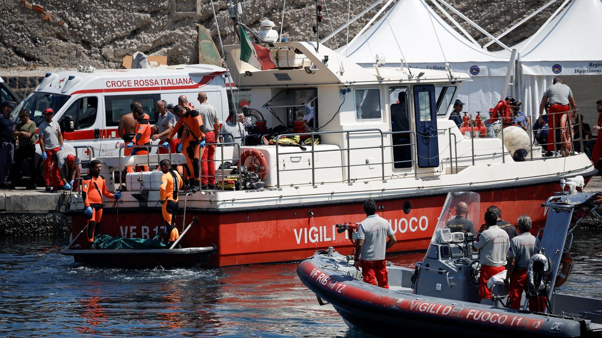 Seventh body recovered from sunken superyacht off Sicily believed to be Mike Lynch’s daughter