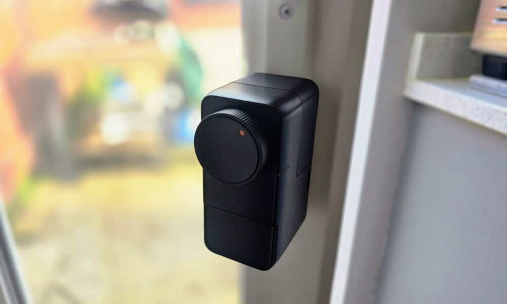 SwitchBot Lock Pro Review Mounted