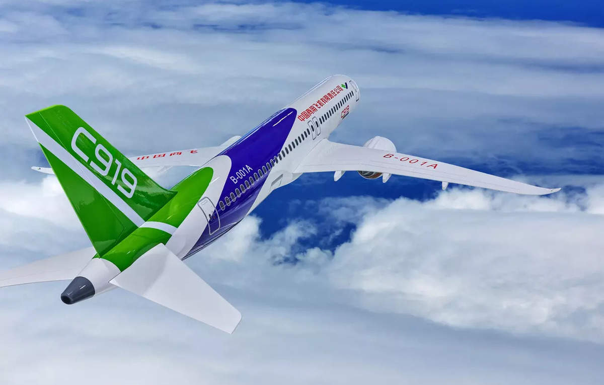 Two more Chinese airlines to start flying China-made COMAC C919 jet, ET TravelWorld