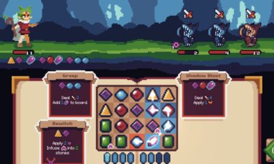 Witching Stone has you joining up shapes into spells and is massively charming - here's a demo