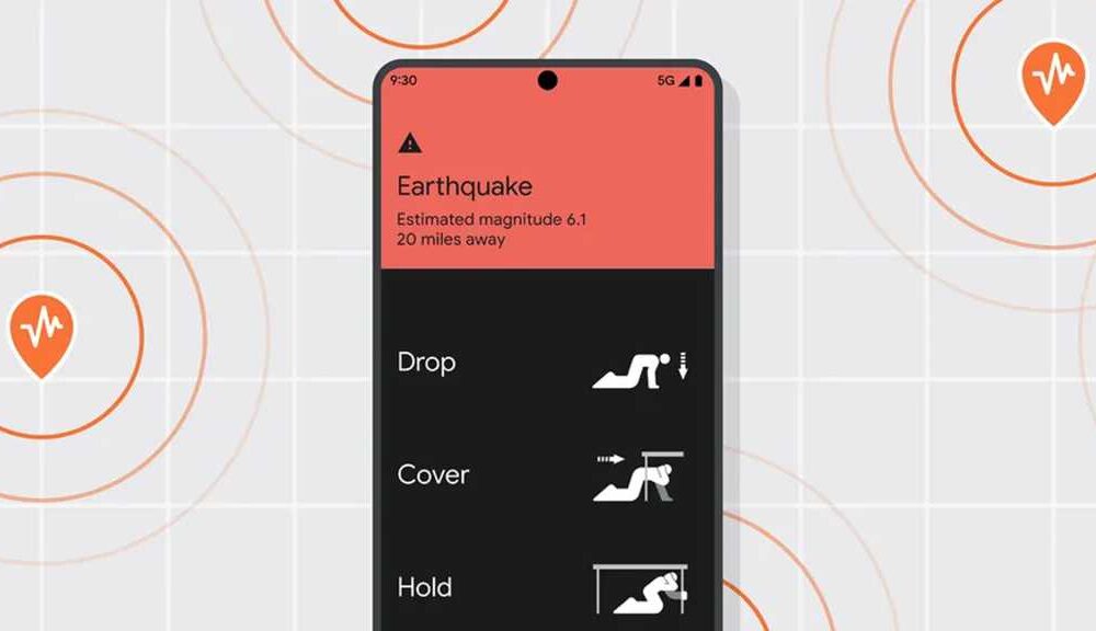 android earthquake alert