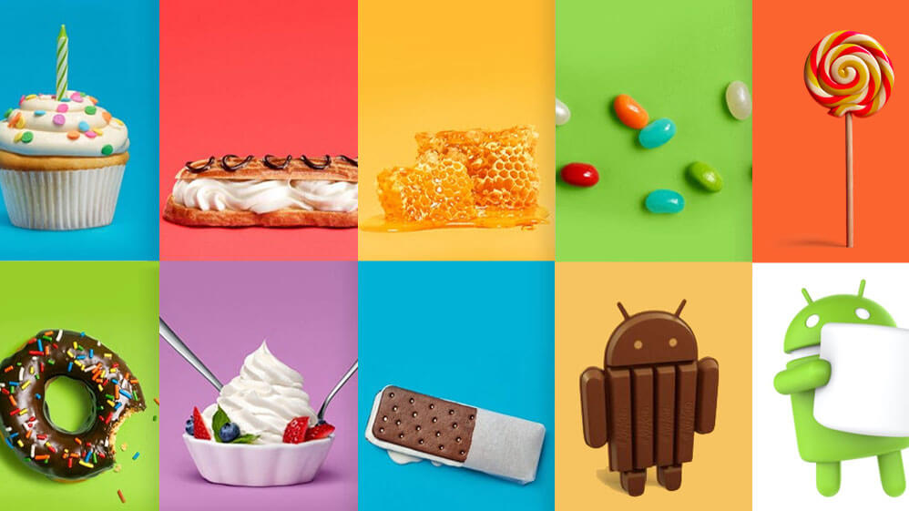 Android versions used to be named after dessert foods. They were also released...