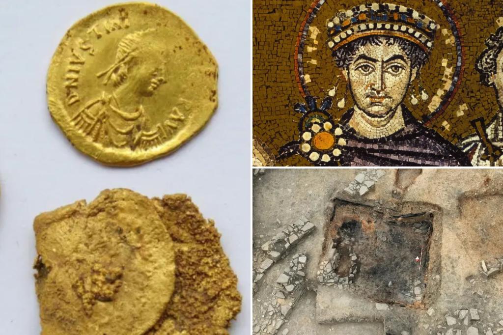 Archaeologists stumble upon priceless gold coins in unusual location