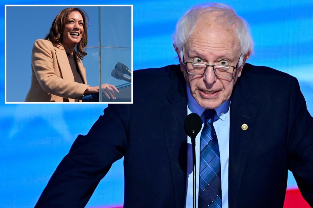 Bernie Sanders calls Harris 'pragmatic' amid attacks over her being too liberal